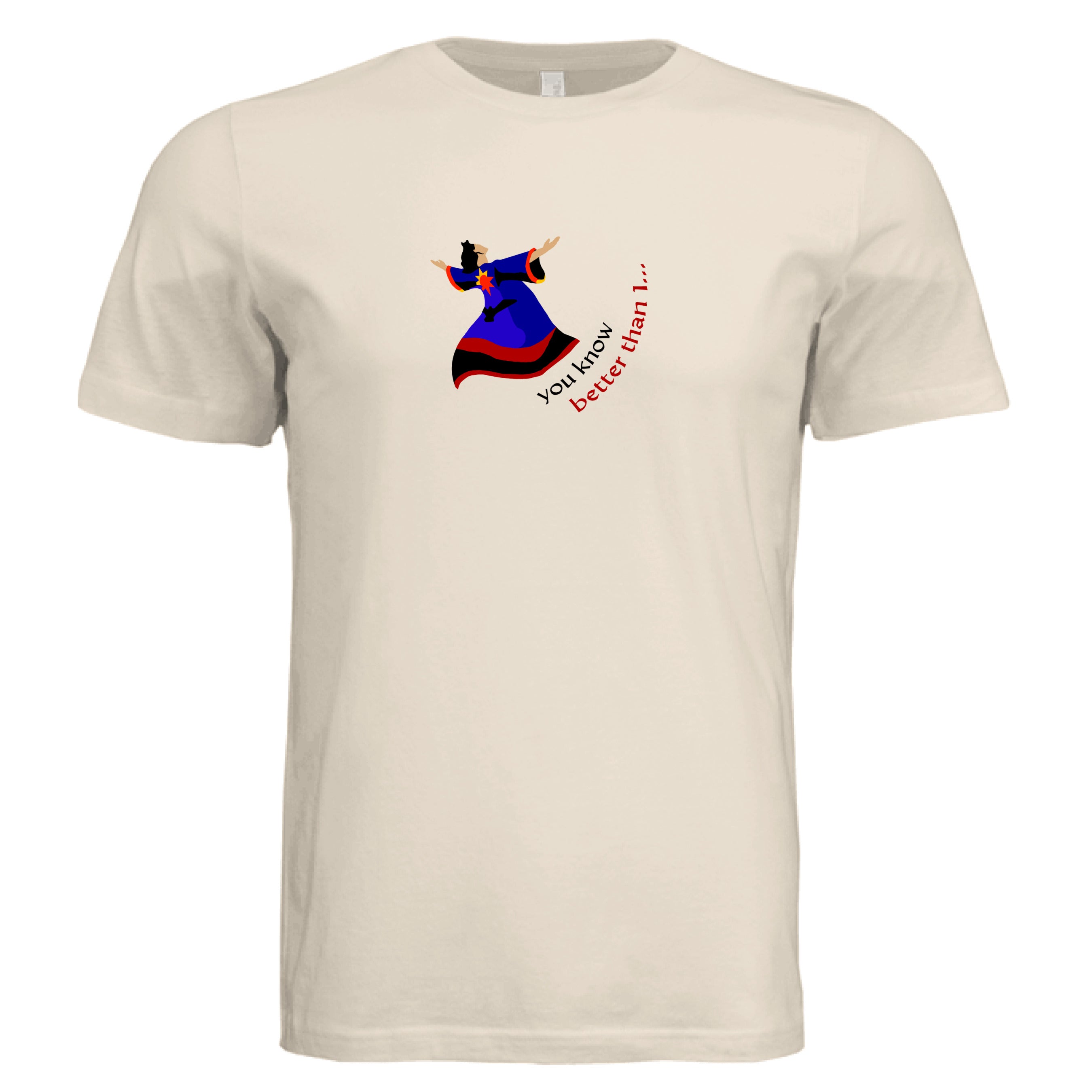 Solid Natural Triblend - FRONT